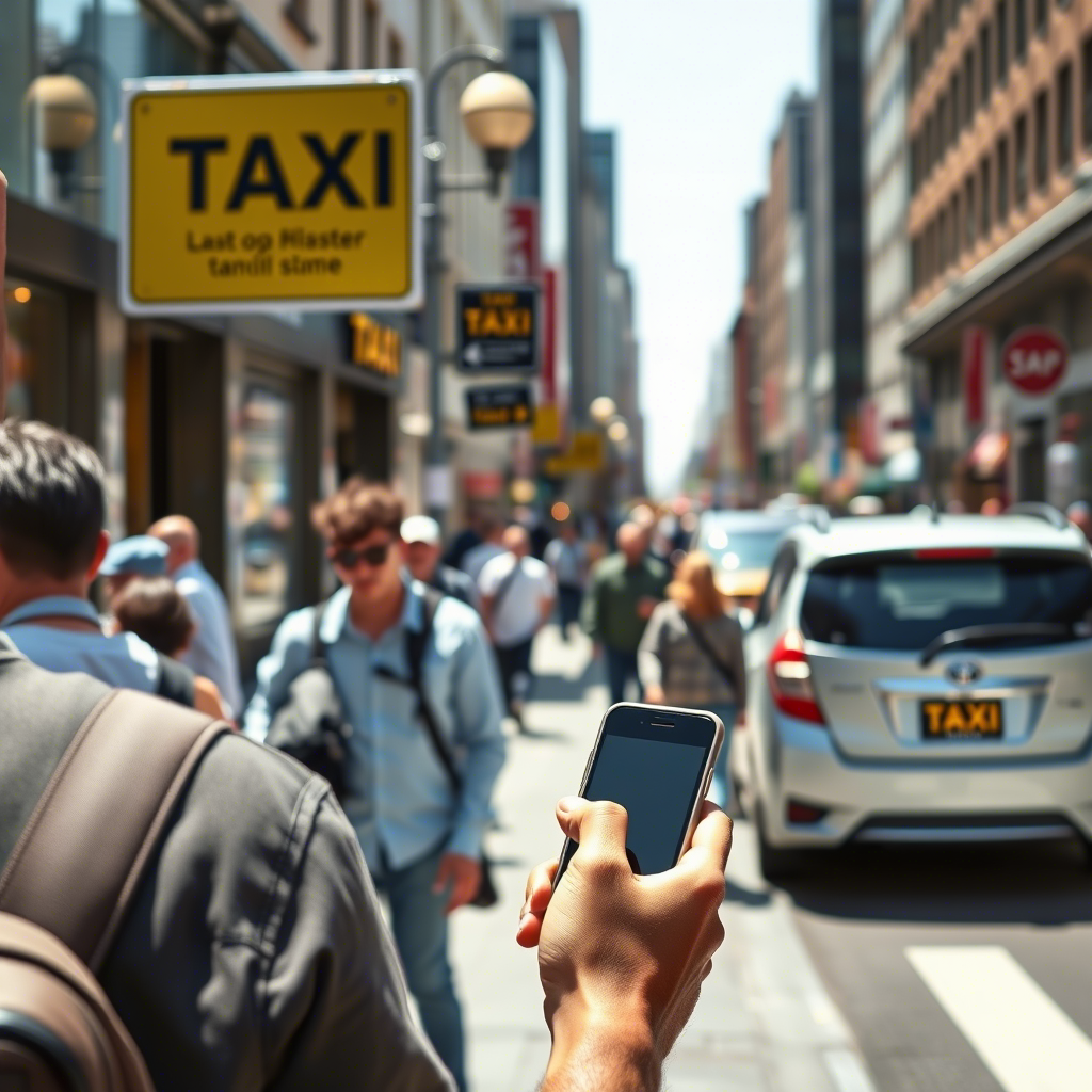 Appeler un taxi à proximité pour un dépannage rapide 24h/24